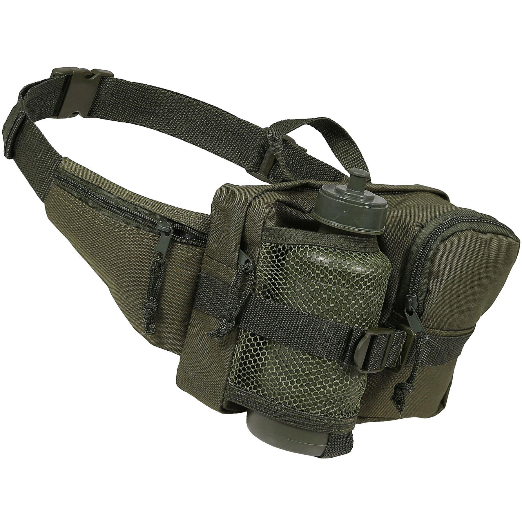 Сумка с флягой MIL-TEC Fanny Pack Olive (4000001170)