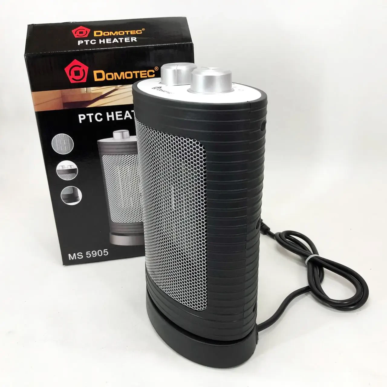 Тепловентилятор электрический Domotec MS-5905 H0001 1500 Вт (2943) - фото 8