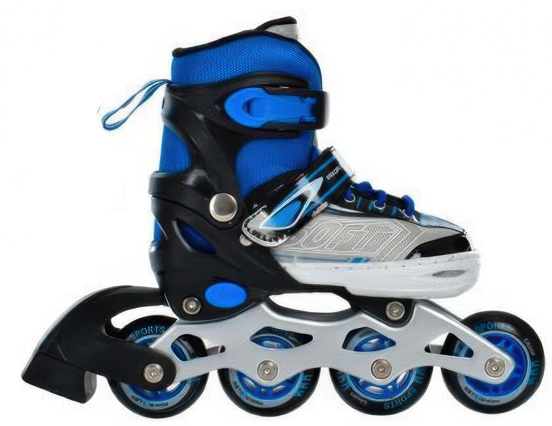 Ролики раздвижные детские Profi 27-30 см Черный (AP-122-R-20)