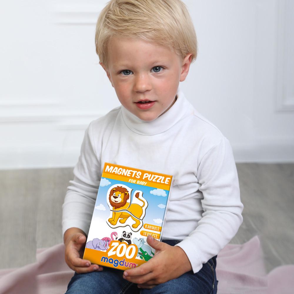 Пазли магнітні Magdum Зоо (ML4031-18 EN) - фото 8 Пазли магнітні Magdum Зоо (ML4031-18 EN) - фото 8