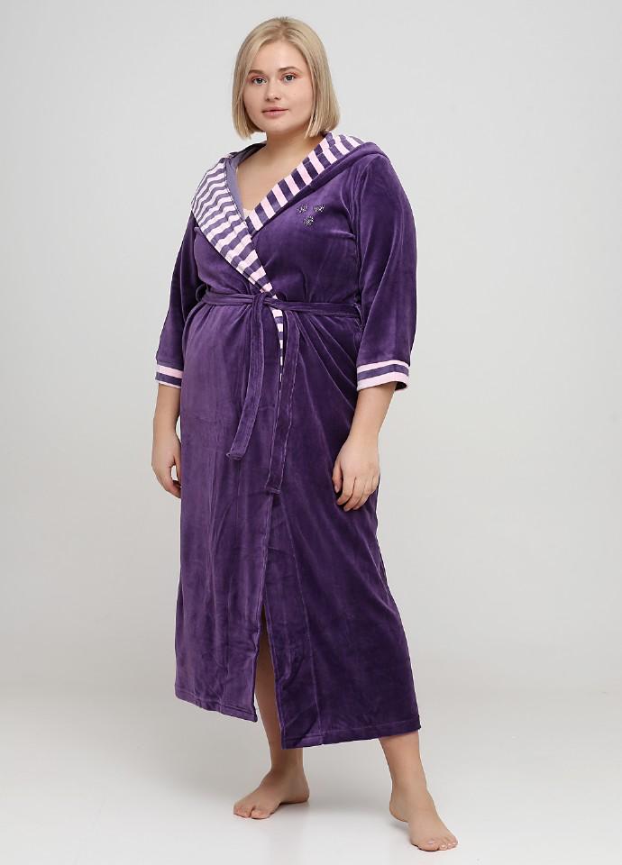 Халат Wild Love 2XL Фиолетовый (21060)