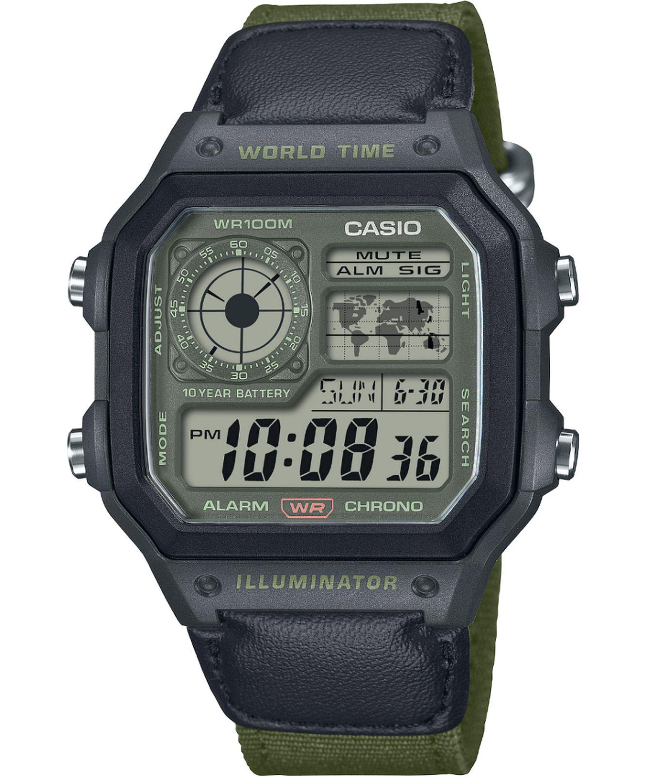 Часы мужские Casio AE-1200WHUB-3AVEF