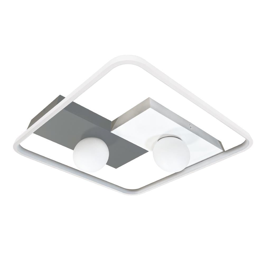 Светильник светодиодный Violux Smart PICASSO/S Квадрат 85W 3000/6000K 5900 Lm Белый (27712710)