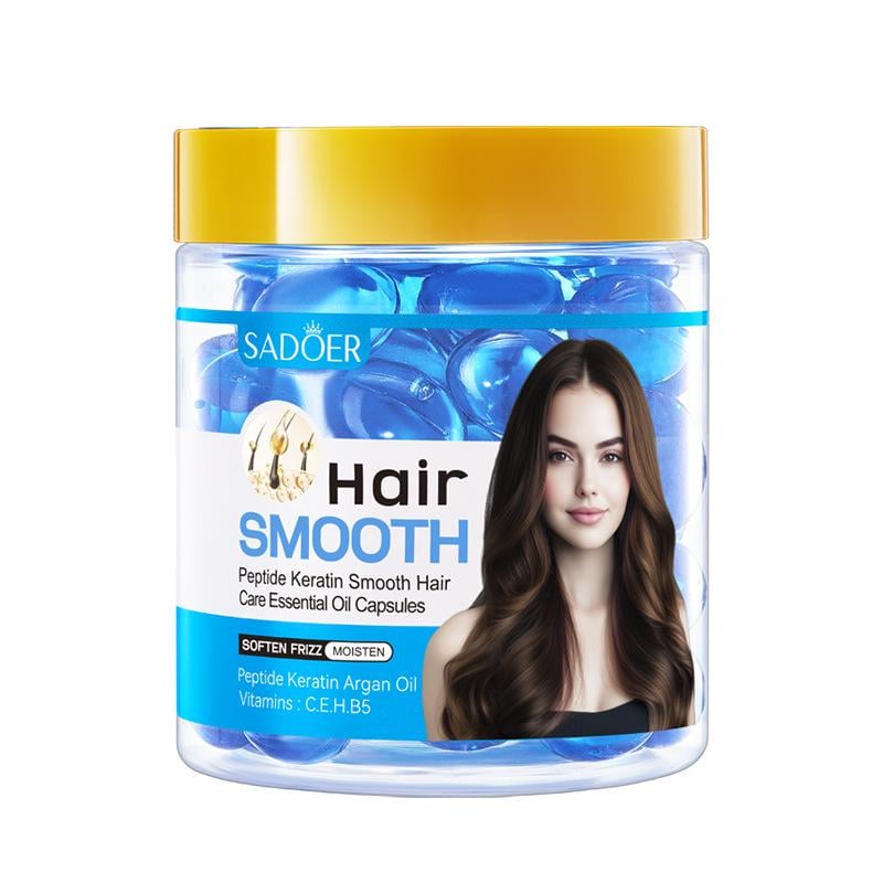Масло SADOER Hair SMOOTH Peptide Keratin Smooth Hair Care Essential Oil Capsules 60 мл (01404041) Масло SADOER Hair SMOOTH Peptide Keratin Smooth Hair Care Essential Oil Capsules 60 мл (01404041)