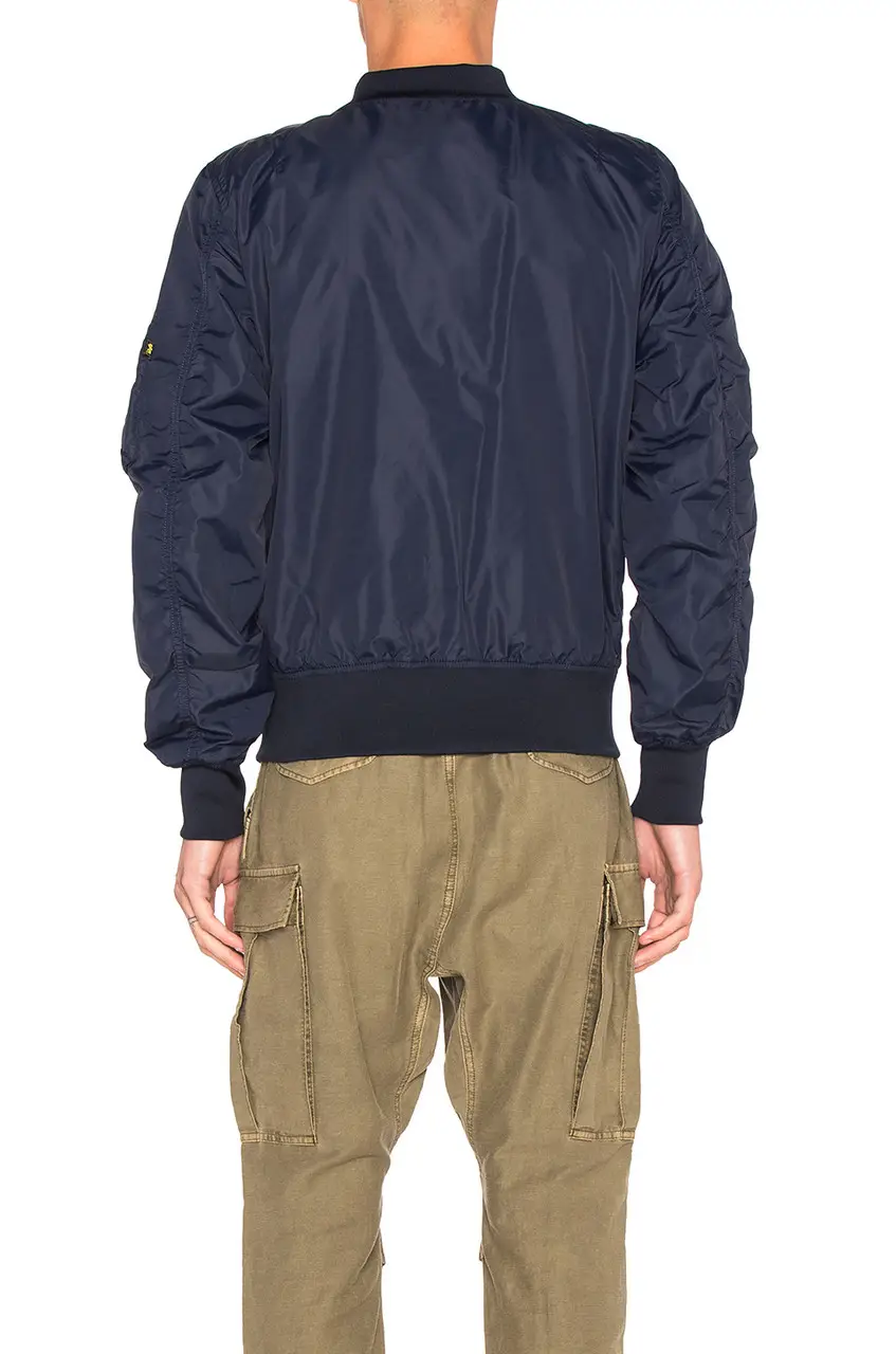 Вітрівка Alpha Industries L-2B Scout Flight Jacket 2XL Blue (MJL46000C1BL2XL) - фото 7 Вітрівка Alpha Industries L-2B Scout Flight Jacket 2XL Blue (MJL46000C1BL2XL) - фото 7