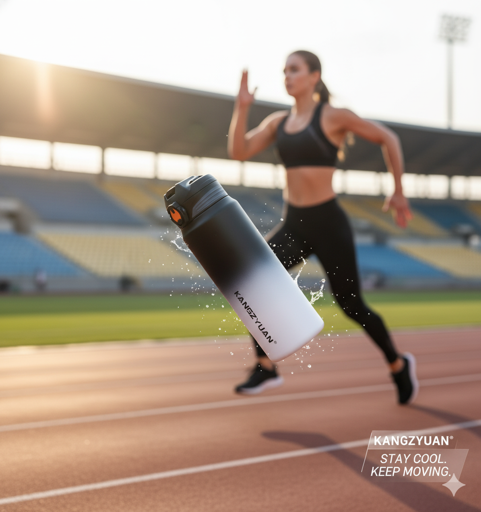 Термос із нержавіючої сталі KANGZYUAN з подвійною стінкою вакуумний 500 мл градієнт Чорний (2456495489) - фото 9 Термос із нержавіючої сталі KANGZYUAN з подвійною стінкою вакуумний 500 мл градієнт Чорний (2456495489) - фото 9