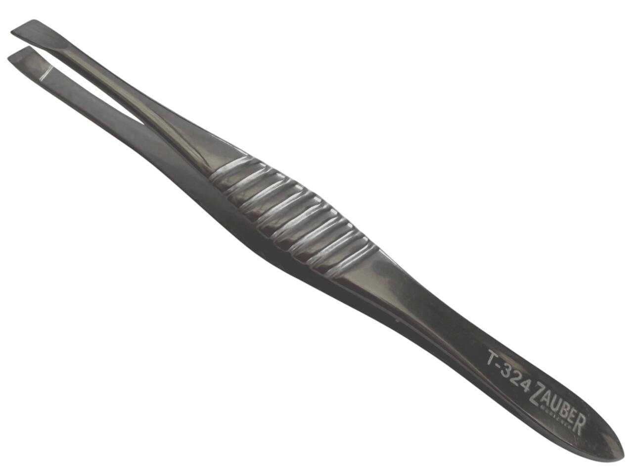Пінцет для брів скошений Zauber-manicure T-324 (27735133)