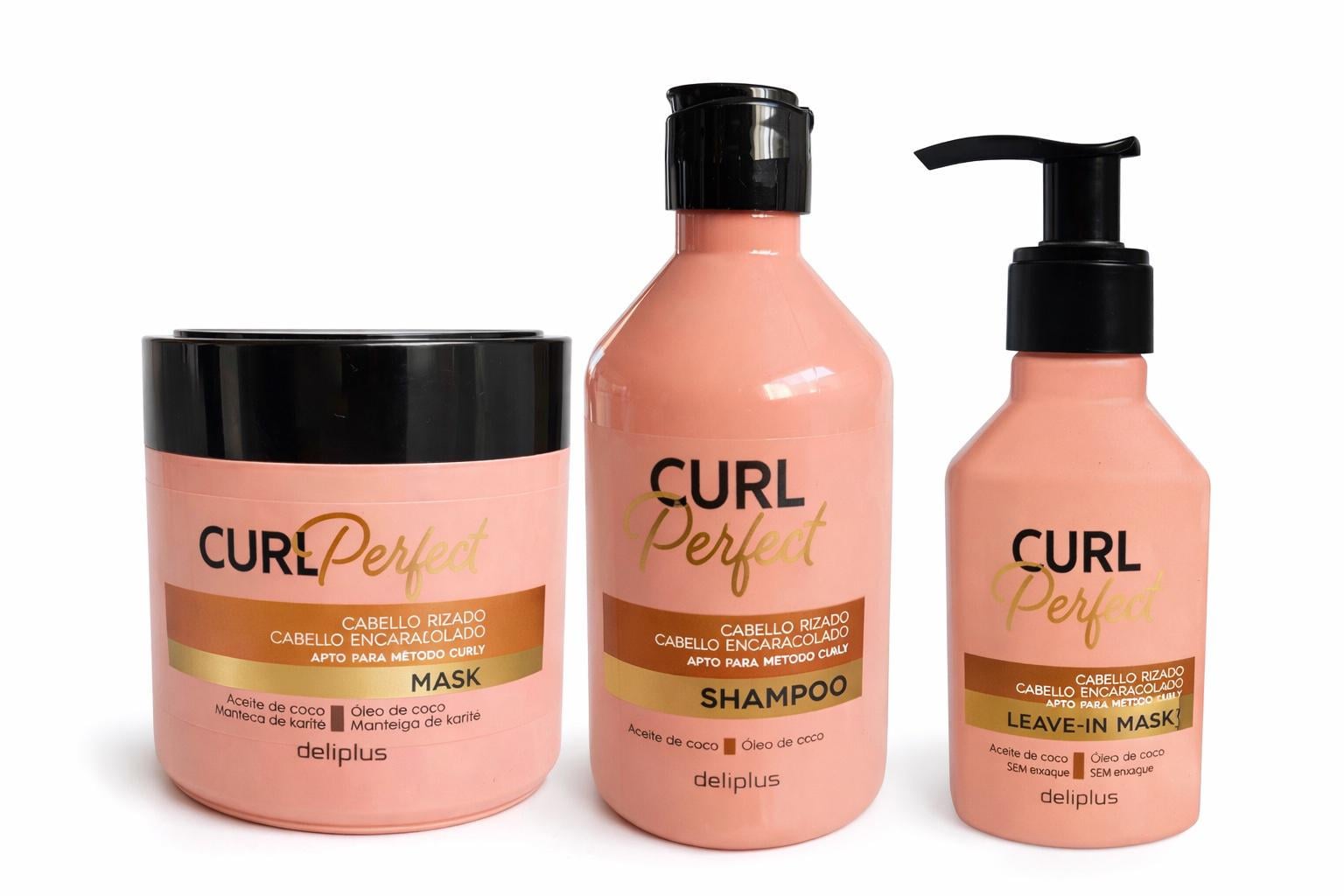 Набор Deliplus Curl Perfect с кокосовым маслом и маслом ши