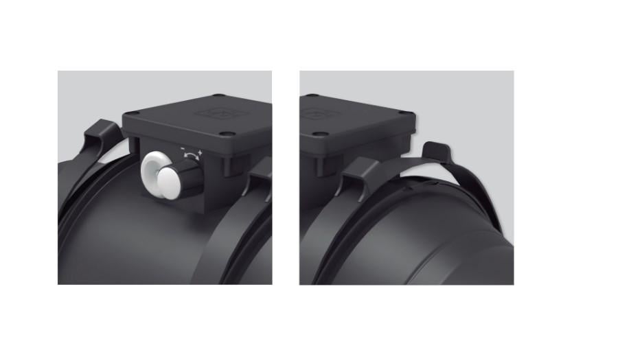 Вентилятор канальный вытяжной для ванной Soler&Palau TD-200 P ECOWATT с EC двигателем и регулятором (5211017200) - фото 2