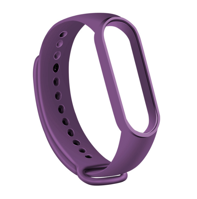 Силіконовий ремінець BeCover для Xiaomi Mi Smart Band 5/Mi Smart Band 6 Purple (705070)