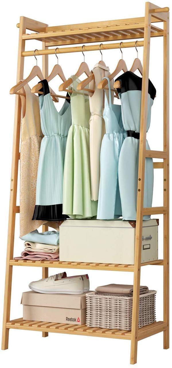 Вешалка-стойка для одежды из дерева Добрыч 90 Ваниль (СВГ-900902) Вешалка-стойка для одежды из дерева Добрыч 90 Ваниль (СВГ-900902)