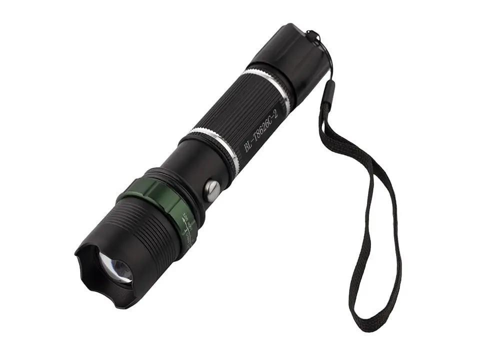 Фонарик аккумуляторный X-Balog BL-T8626C-2 алюминиевый (CN11572)