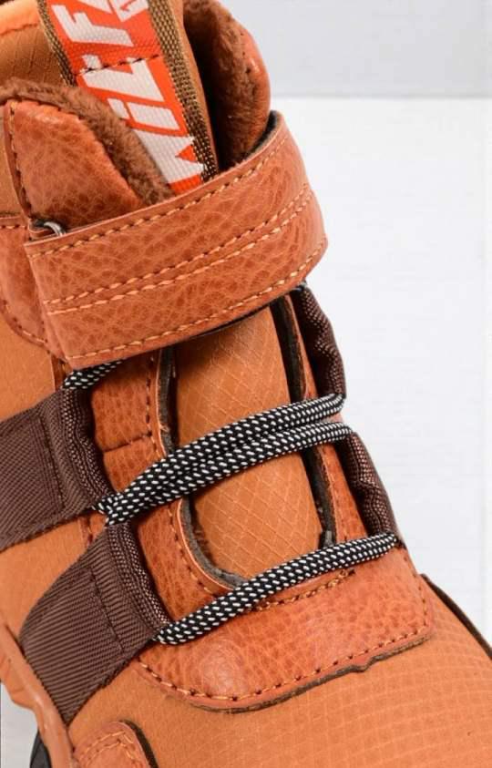 Ботинки детские MLV на флисе р. 31 Коричневый (29325768) - фото 4 Ботинки детские MLV на флисе р. 31 Коричневый (29325768) - фото 4