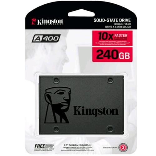 Накопичувач Kingston SSD SATAIII A400 240 GB 2,5"