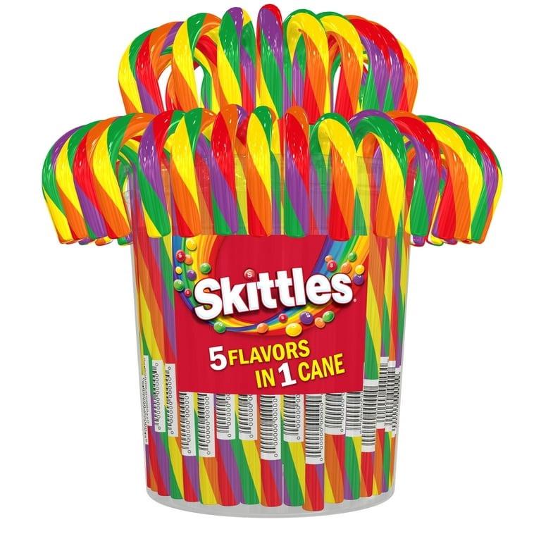 Леденцы Skittles Candy Canes 60 шт. (2033053801)