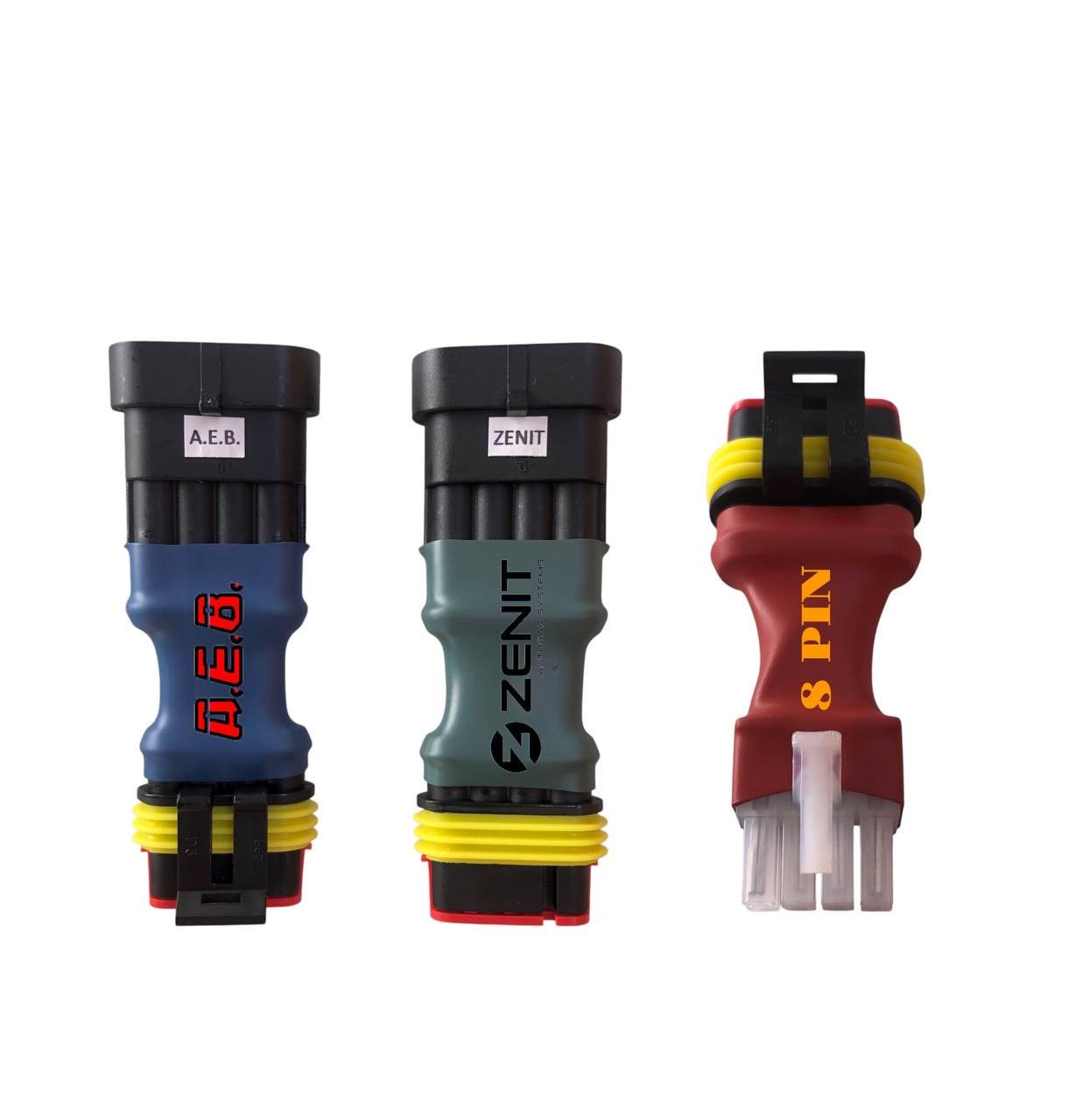 Комплект перехідників для ГБО STAG-Aeb STAG-Zenit STAG 8-піновий Комплект перехідників для ГБО STAG-Aeb STAG-Zenit STAG 8-піновий