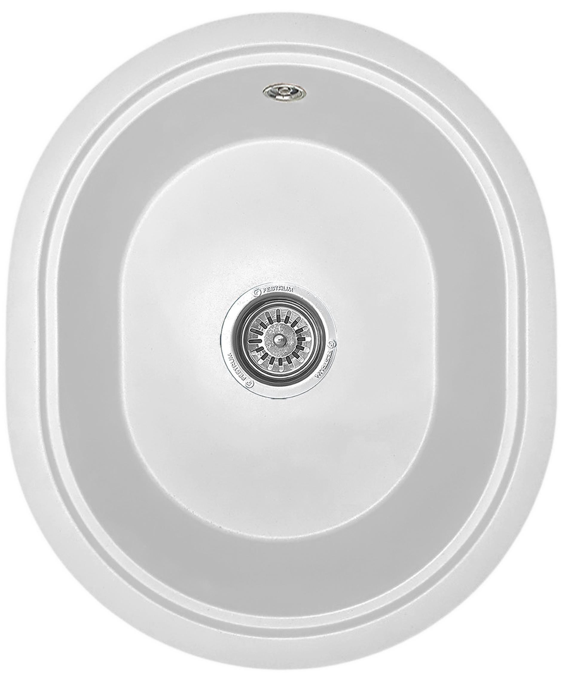 Мийка кухонна Valetti 60S 510x430 мм Білий