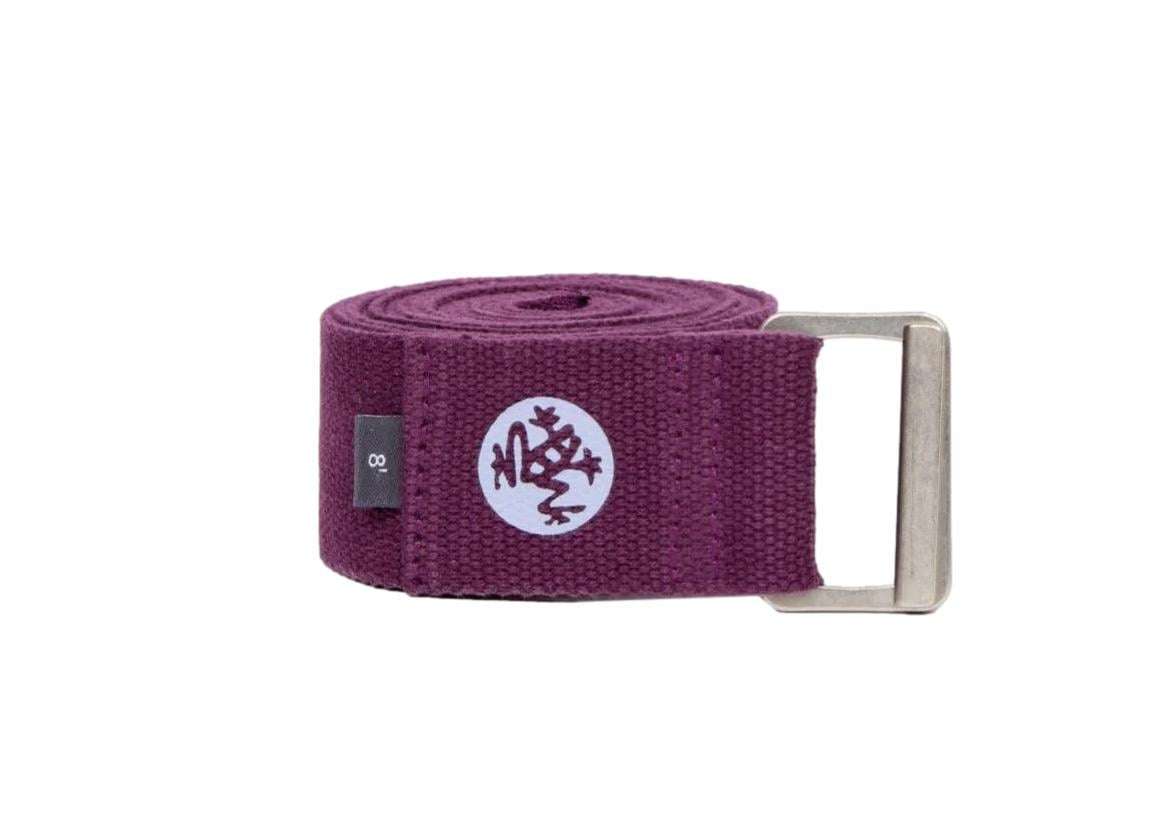 Ремінь для йоги Manduka AligN Yoga Strap Indulge 244x4,4 см Фіолетовий (413018060)