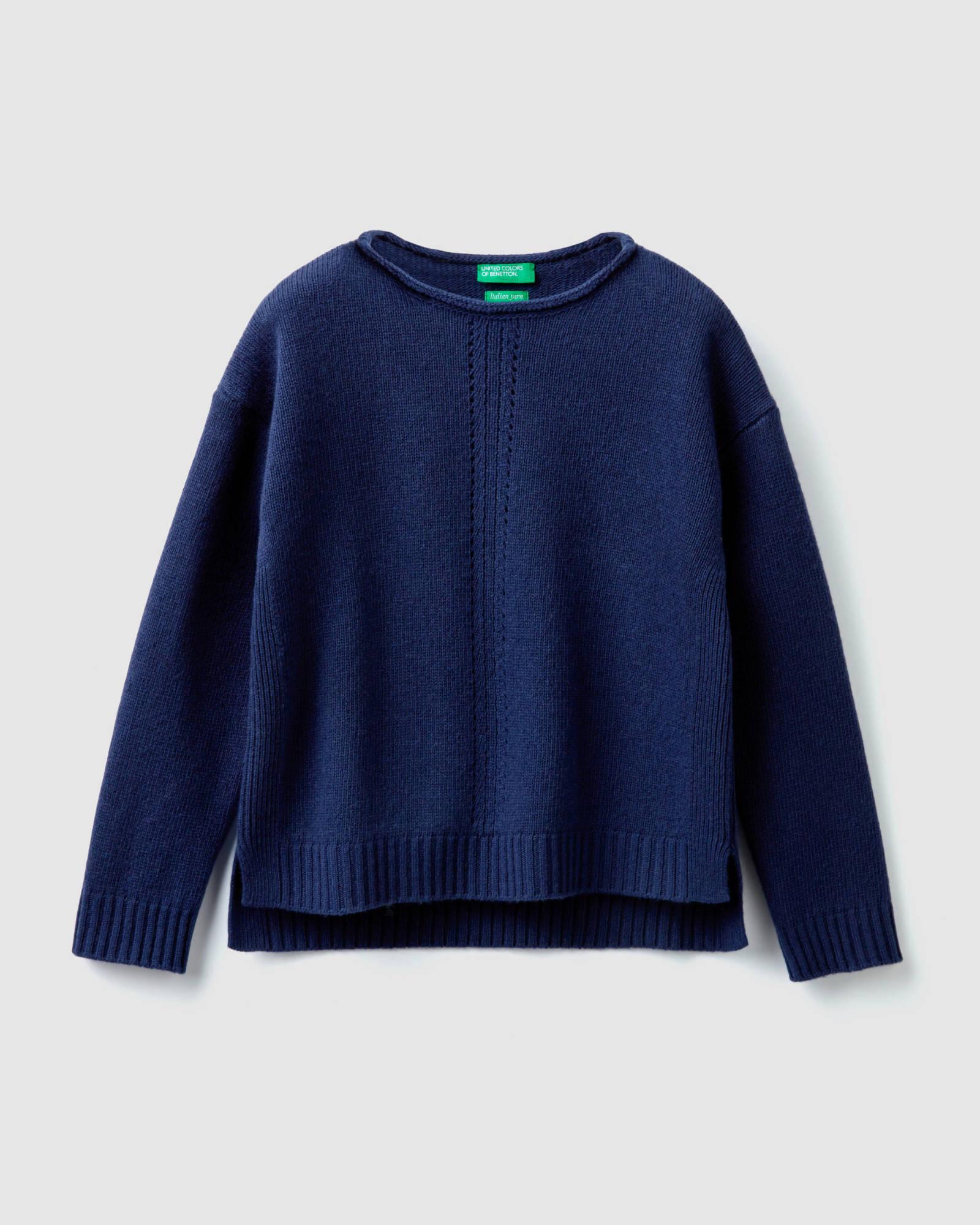 Светр дитячий Benetton M Синій (1244c1949.g)