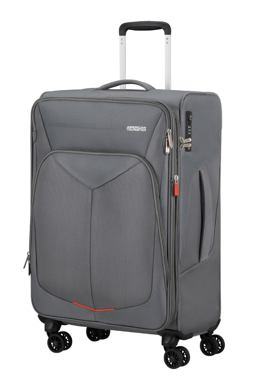 Валіза American Tourister SUMMERFUNK 67,5х42x27,5/29,5 см Сірий (78G*18004) - фото 1