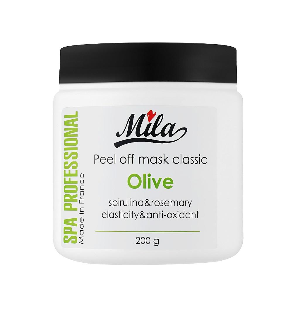 Маска альгинатная против морщин Mila Peel Off Mask Olive 200 г (3702261213201)