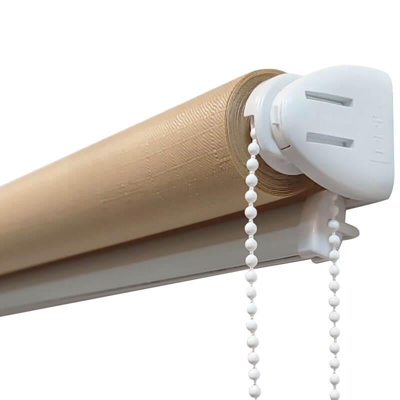 Ролета тканинна E-ROLETA Льон 814 з фіксацією під нахил 38х165 см Пісочний (L814-38-165) - фото 9