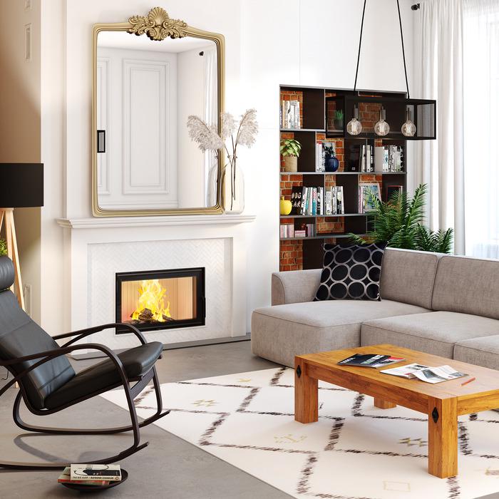 Топка-каминная чугунная Saven Slim 12,0 kW ECO 80х50 см Black (SE/80/50/BL/Slim) - фото 8 Топка-каминная чугунная Saven Slim 12,0 kW ECO 80х50 см Black (SE/80/50/BL/Slim) - фото 8