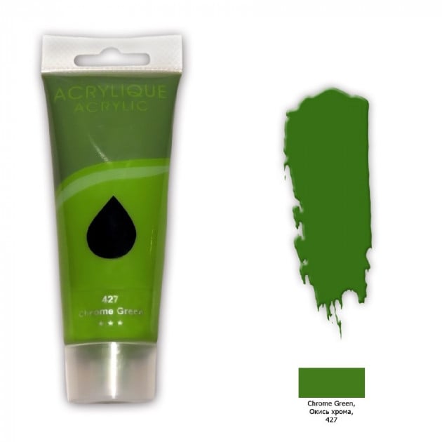 Краска акриловая Memory professional 75 мл Окись хрома