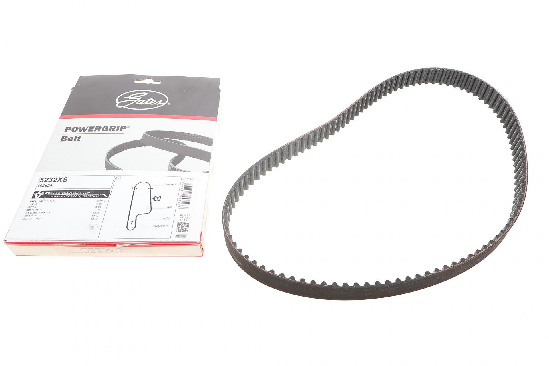 Ремінь ГРМ Honda Civic 1.4-1.5 91-01 5232XS GATES