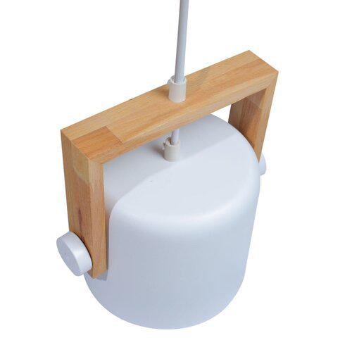 Подвесной светильник ETRON 1-EDR-7409 UrbanWood E27 1x40 Вт Натуральный/Белый (80125) - фото 3