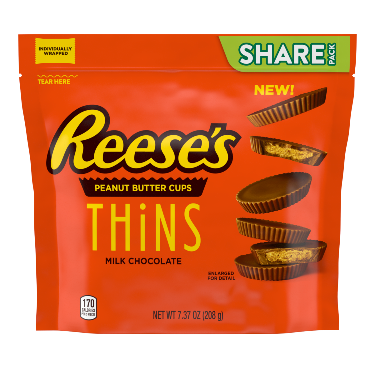 Шоколад Reese's Thins milk cups 208 г (1124369303) Шоколад Reese's Thins milk cups 208 г (1124369303)