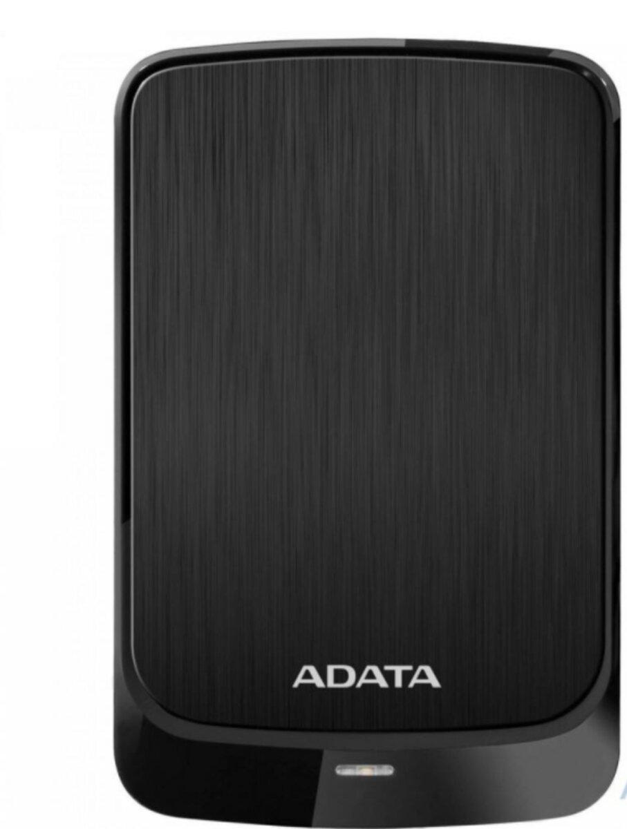 Жорсткий диск зовнішній ADATA HV320 Slim 2 Тб Black (AHV320-2TU31-CBK)