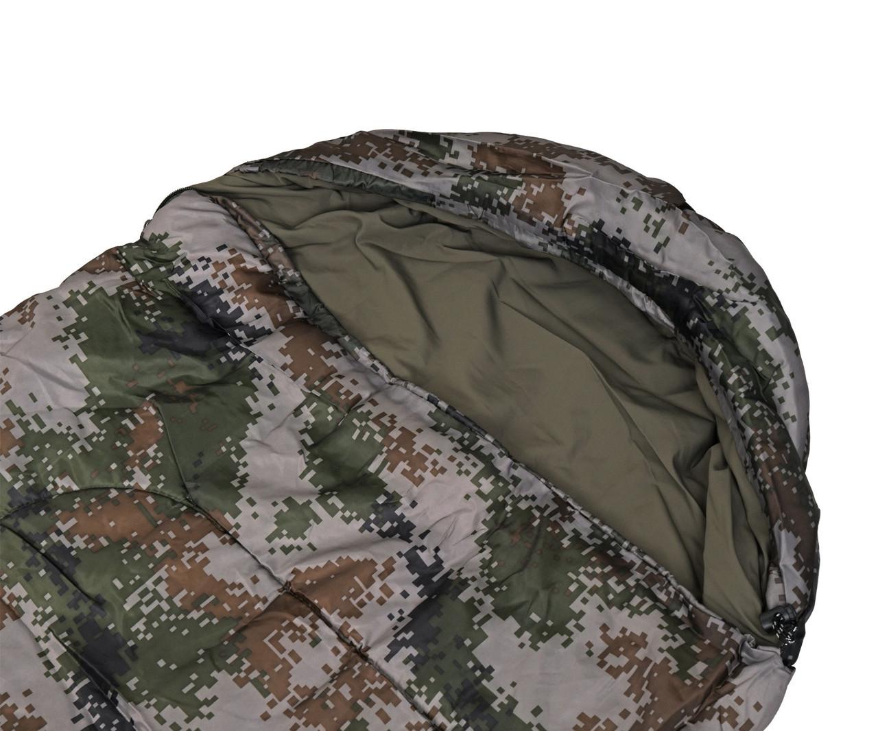 Спальний мішок Mil-Tec Pilot Flecktarn Green (2675500051) - фото 2 Спальний мішок Mil-Tec Pilot Flecktarn Green (2675500051) - фото 2