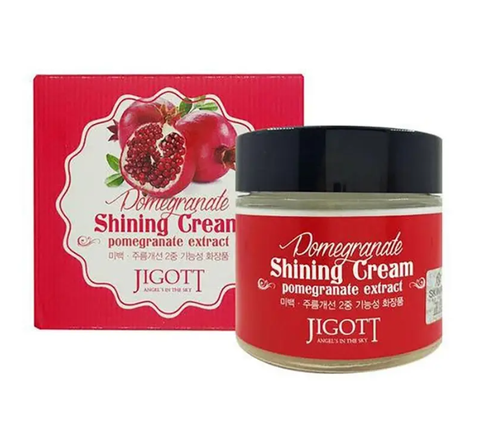 Крем гранатовый для яркости кожи Jigott Pomegranate Shining Cream 70 мл (2203245044)