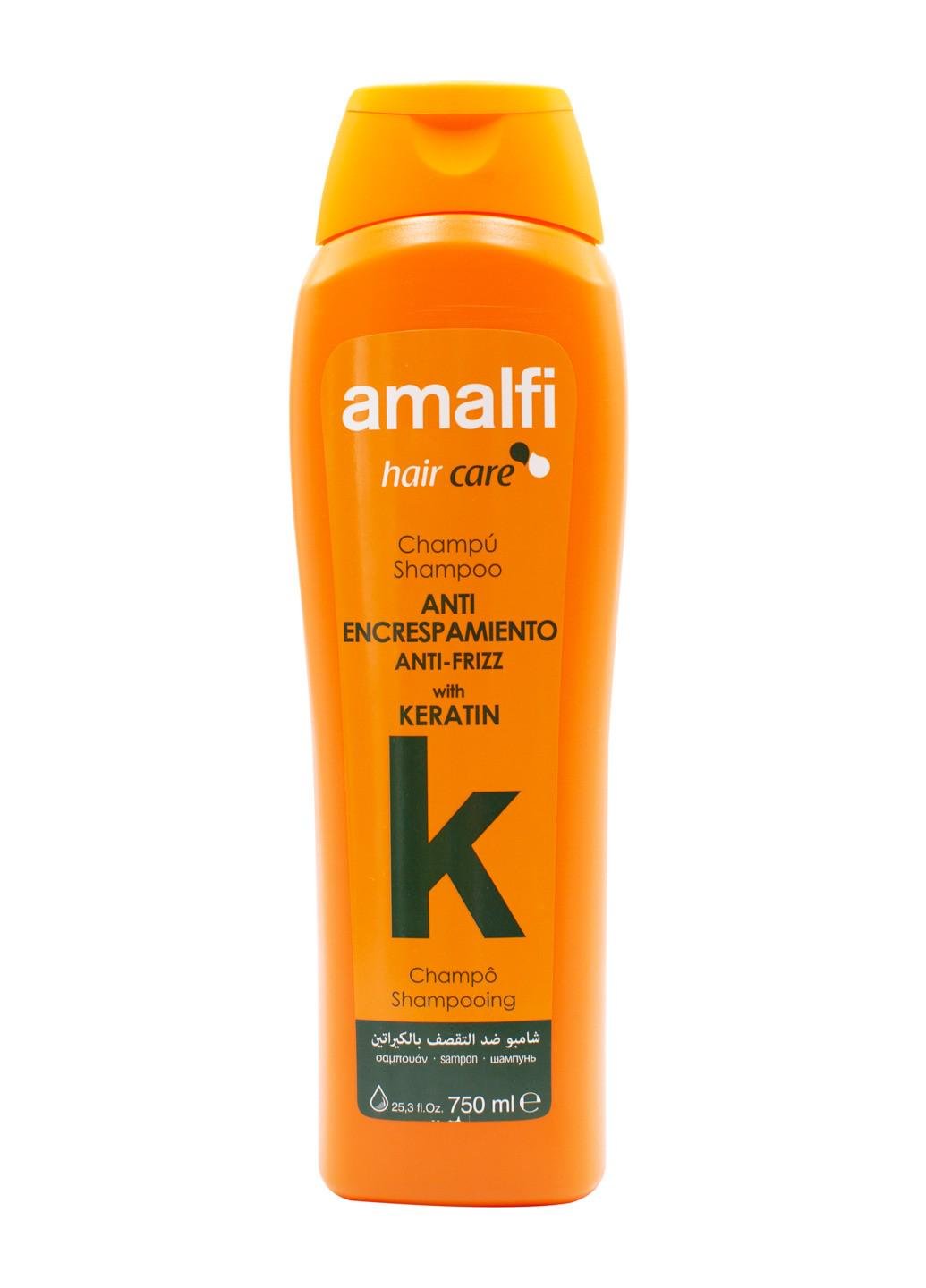 Шампунь Anti-Frizz з кератином 750 мл (НФ-00003146)