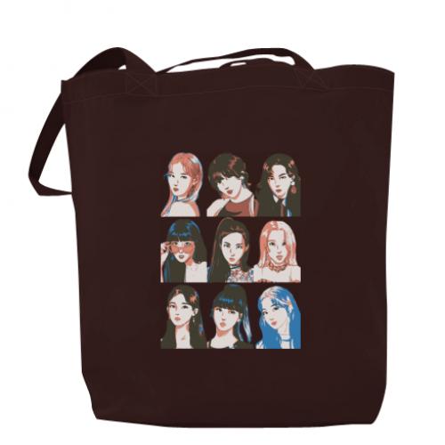 Шоппер Twice 37x41 см Шоколадный (15678562-12-193443) Шоппер Twice 37x41 см Шоколадный (15678562-12-193443)
