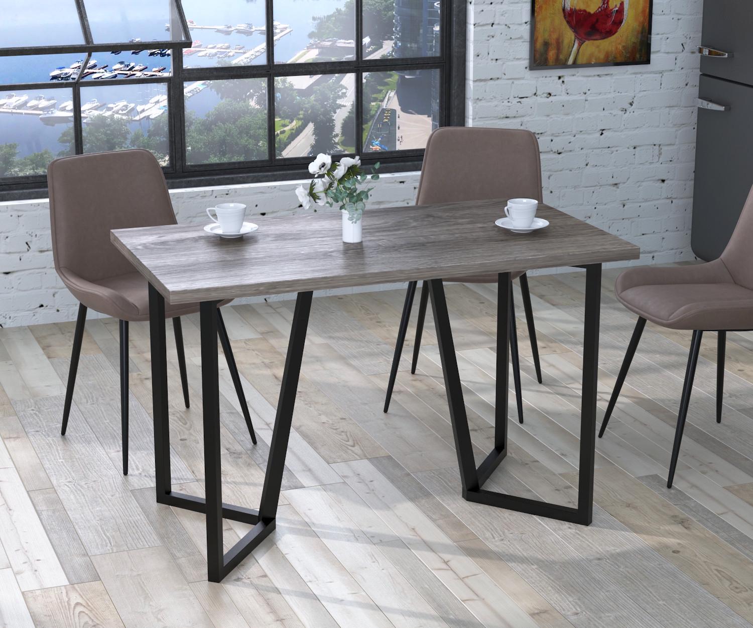 Стол обеденный Loft Design Сцила Дуб Палена