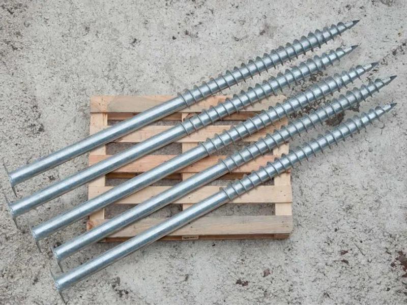 Геошуруп окрашенный 76x3,0x2000 мм навивка 1050 мм 12,87 кг (00010) - фото 2