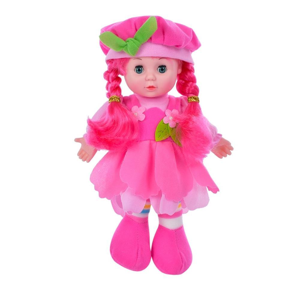 Лялька дитяча LY3011 м'яконабивна 28 см Рожевий Лялька дитяча LY3011 м'яконабивна 28 см Рожевий