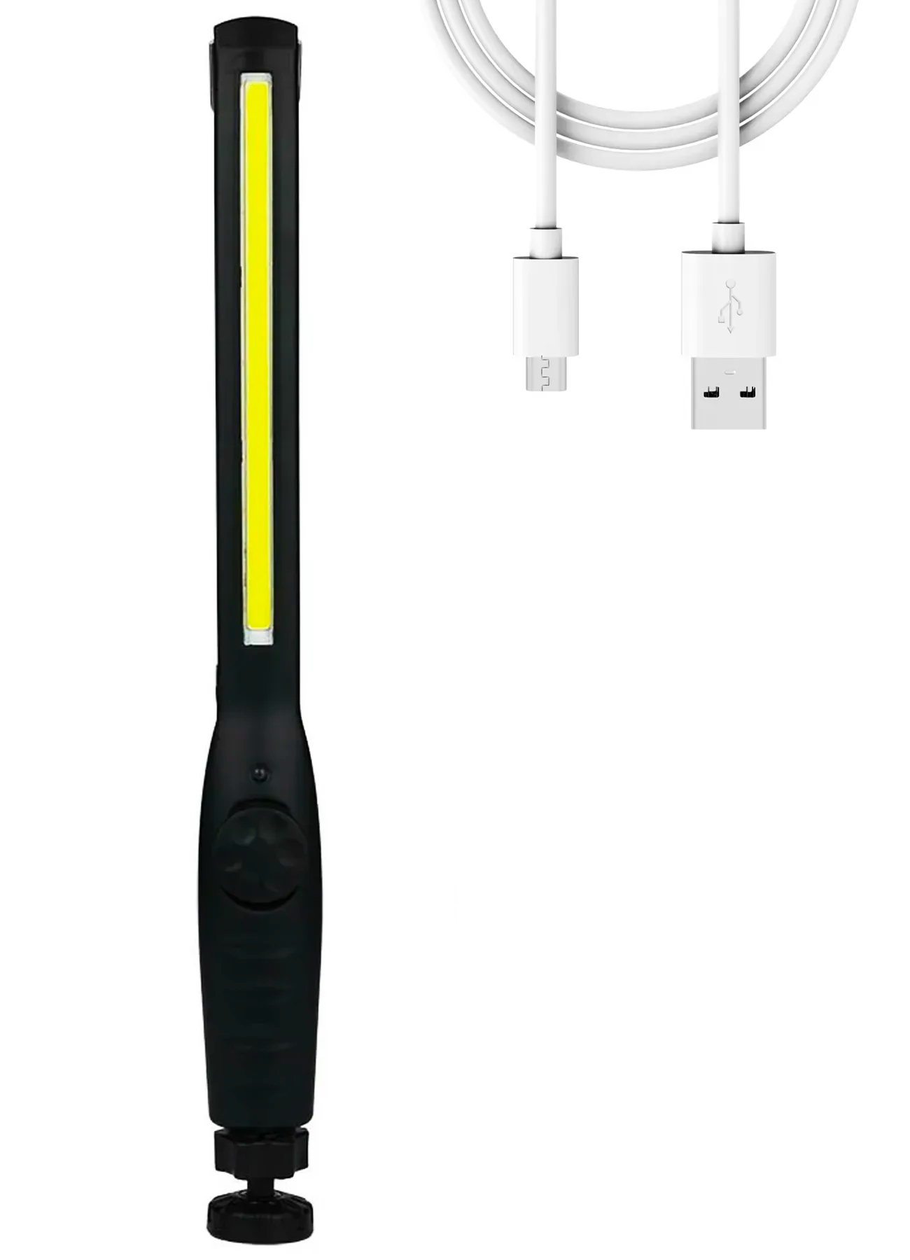 Ліхтар акумуляторний JW 821 з магнітом кліпсою та USB (234563177)