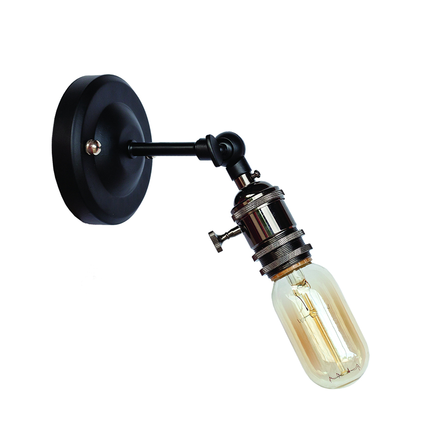 Бра Levistella Lofty с патроном AMP15 Черный хром (1963530236)