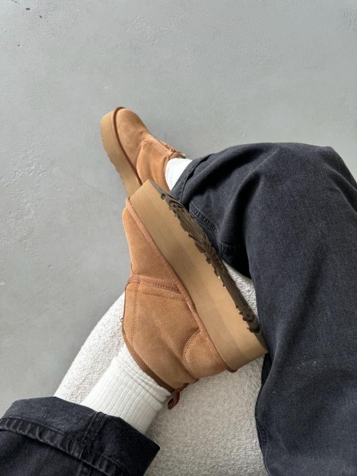 Уггі жіночі платформа Ньюмел Ugg Neumal Platform Zipper Chestnut Помаранчевий (28910) Уггі жіночі платформа Ньюмел Ugg Neumal Platform Zipper Chestnut Помаранчевий (28910)