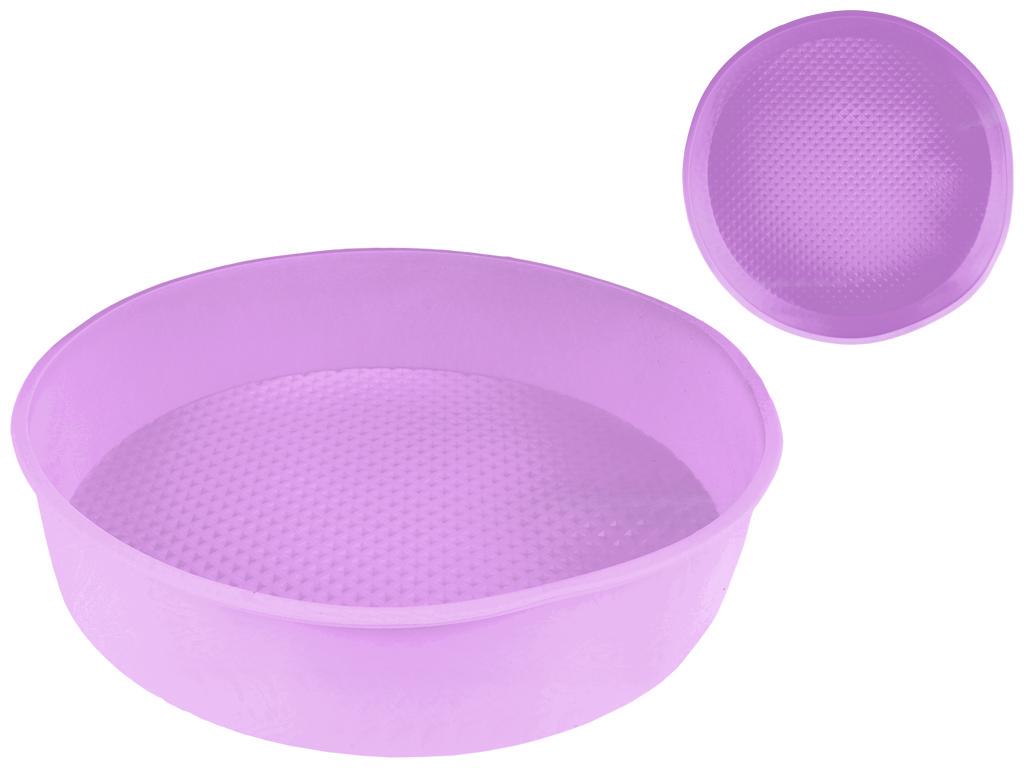 Форма для выпечки силиконовая Stenson 26х5,5х26 см Сиреневый (MMS-MH-3033) - фото 2