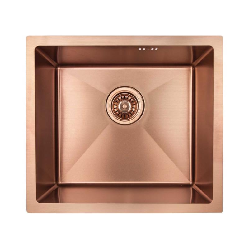 Мийка для кухні Imperial Handmade IMPD4843BRPVDH10 з нержавіючої сталі Бронза (68084)