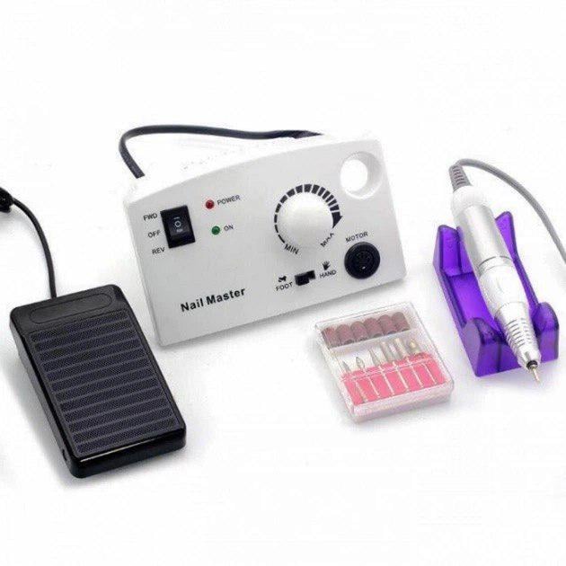 Фрезер для маникюра и педикюра Nail Master ZS-602 65 Вт Белый