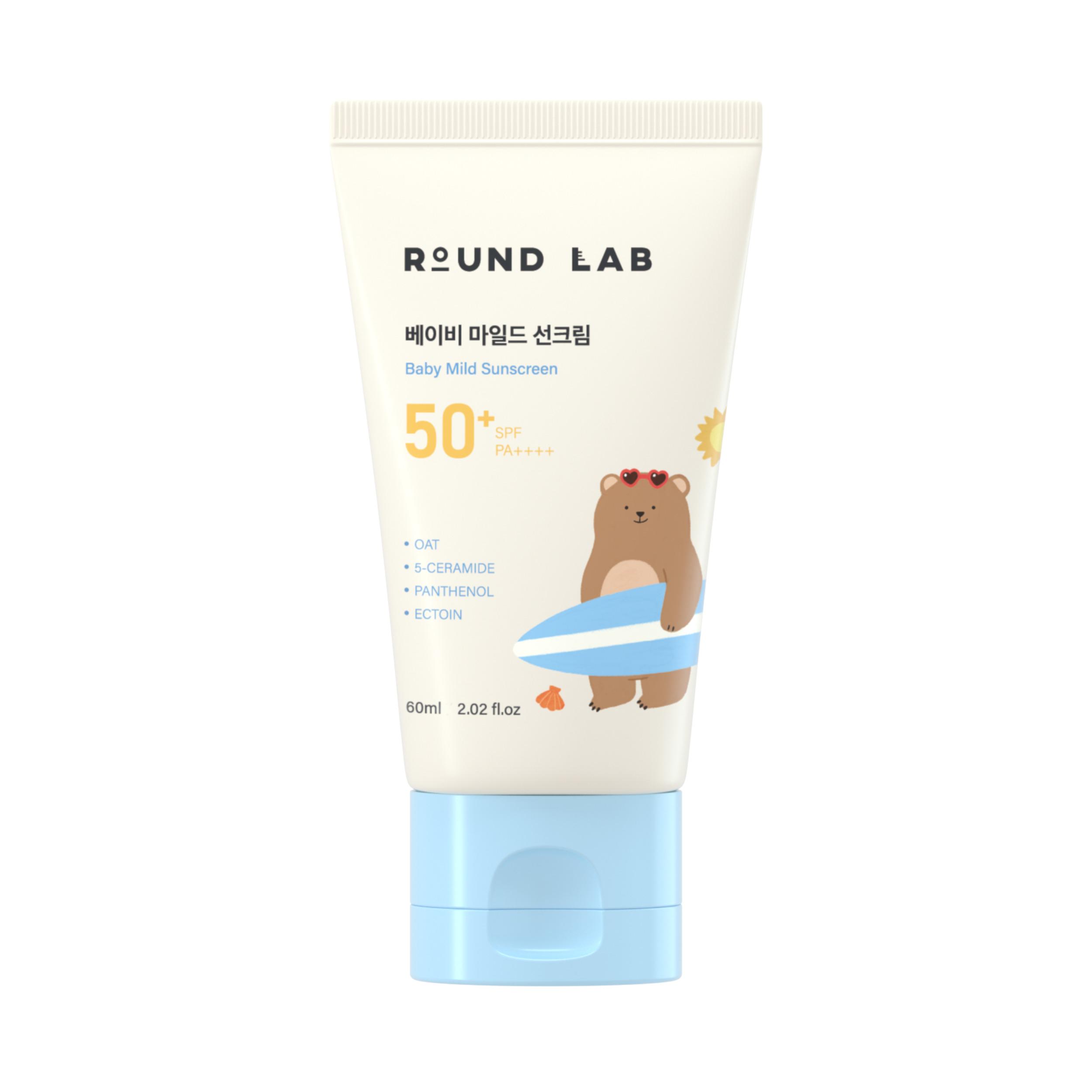 Крем детский солнцезащитный ROUND LAB Baby Mild Sunscreen 60 мл (26251663)
