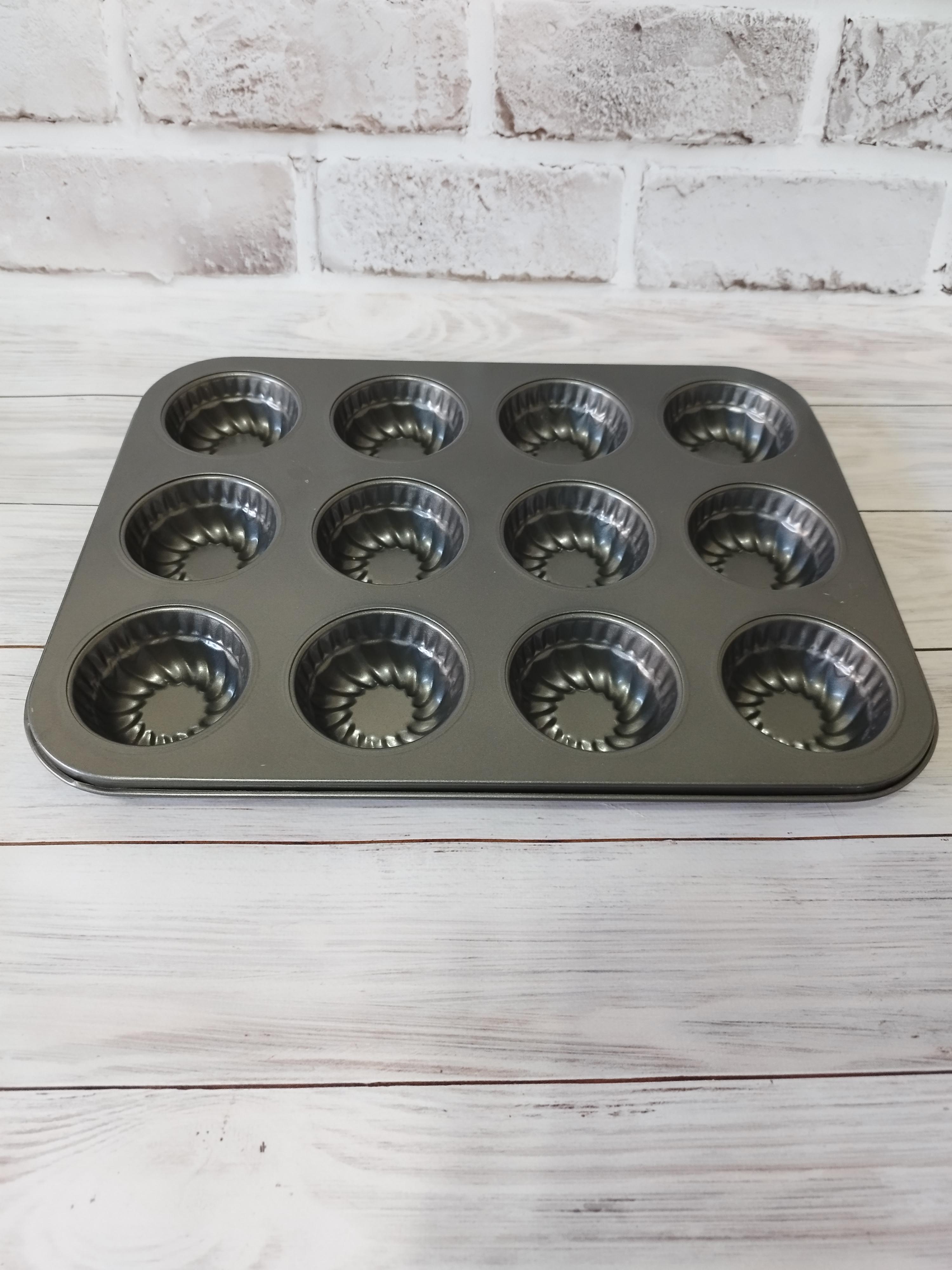 Форма для выпечки кексов Empire EM9829 углеродистая сталь 33 см (EM9829)