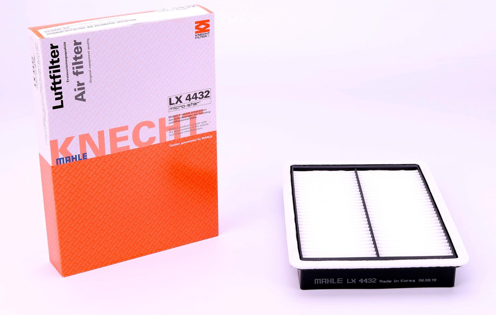 Фільтр повітряний KNECHT для Hyundai Sonata VII 2,0 14-/Kia Optima 15- (LX 4432)