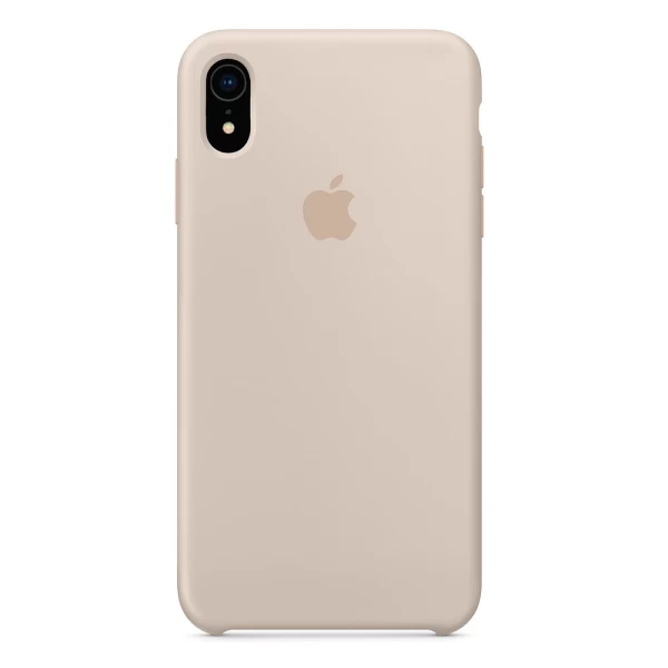 Чехол SIlicone Case для iPhone XR Protective Matte Stone