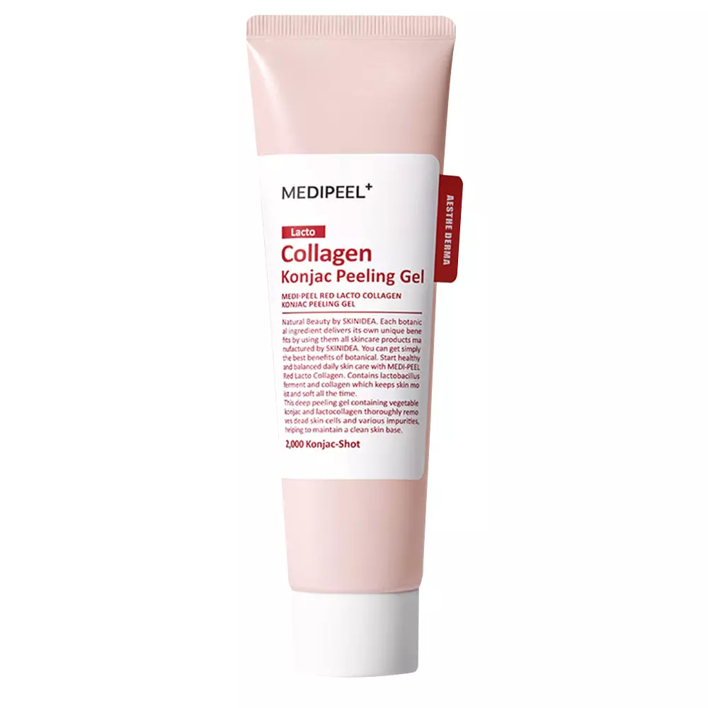 Пилинг-гель для лица Medi-Peel Red Lacto Collagen Konjac Peeling Gel 95 мл (8809941821833)